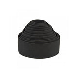 Black System EX Cushioned Gel Handlebar Tape for cycling, featuring comfortable, washable grip with cushioning for enhanced bike control.