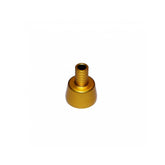 Cane Creek DB Air Airseal Head Bullet Tool in gold, used for suspension service and workshop maintenance.
