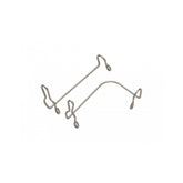 Jagwire Elite Brake Bleed Kit syringe holders and clips for DOT and mineral oil brake fluid bleeding, workshop tool setup.