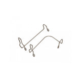Jagwire Elite Brake Bleed Kit syringe holders and clips, compatible with DOT and mineral oil brake systems, for workshop use.