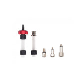 Jagwire Elite DOT brake bleed kit replacement fittings for SRAM, Hayes, Hope, and Formula brake systems.