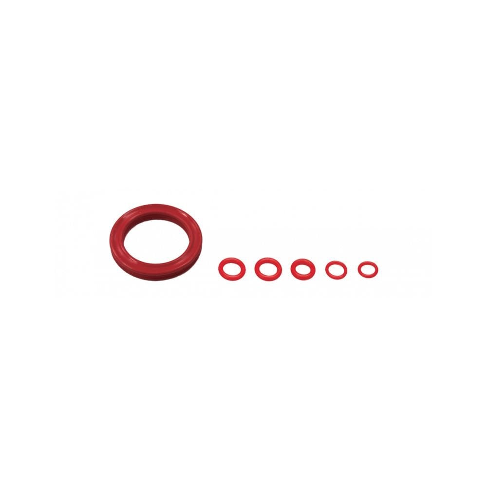 Jagwire Elite Mineral Bleed Kit replacement O-rings for brake seals, set of 5, workshop use, compatible with bike brake systems