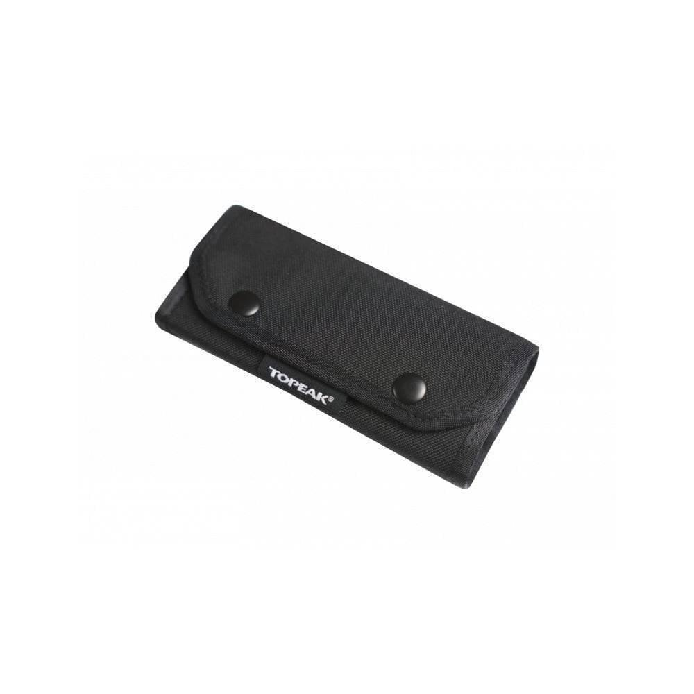 Topeak E-Torqbar digital torque wrench with LED indicator, black, 1-10Nm, used for precise workshop tightening applications.
