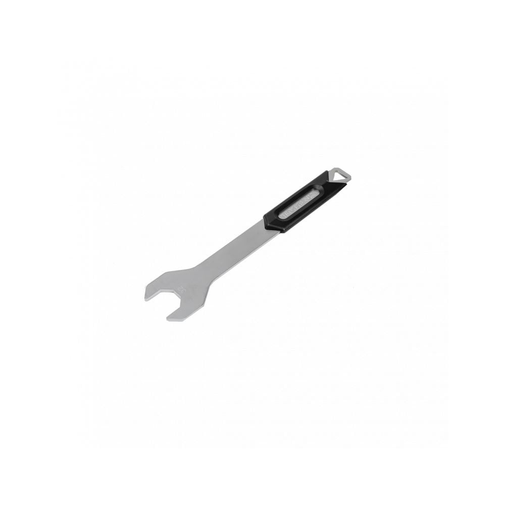 Topeak 32mm open wrench for bike maintenance, black workshop tool, ideal for fixing station or workshop bike repairs.