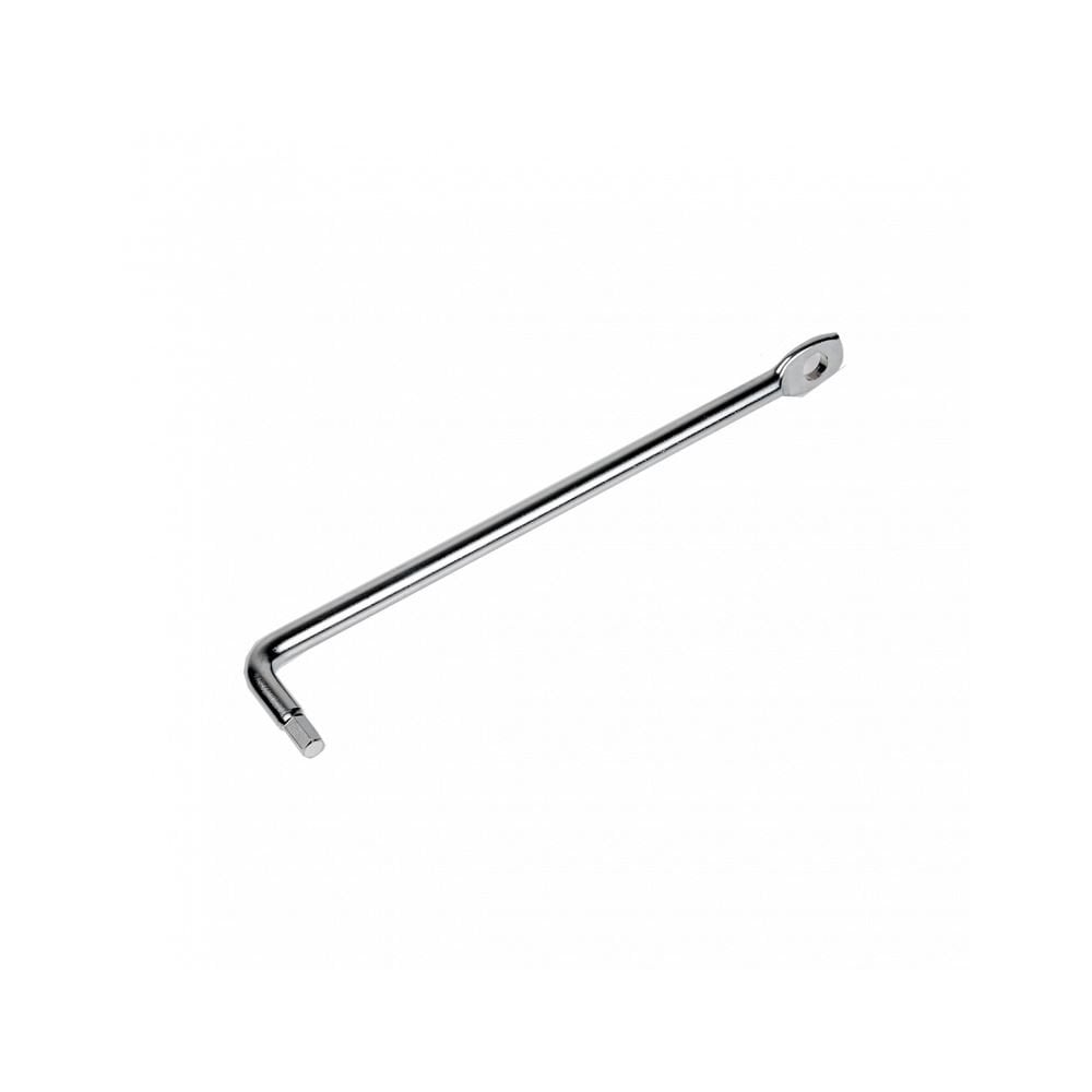 Topeak Fix Station 6mm pedal wrench in silver, a durable bike pedal tool used in bike workshops.
