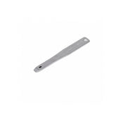 Topeak Fix Station steel bicycle tyre lever in silver, durable workshop tool for removing and installing bike tyres.