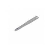 Topeak Fix Station steel bicycle tyre lever in silver, durable workshop tool for removing and installing bike tyres.