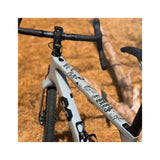 All Mountain Style frame guard stickers for gravel and road bikes, designed for protection and style on bike frames.