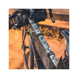 All Mountain Style frame guard stickers for gravel and road bikes, showing protective decals on bike frame.