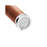 Brooks Slender Leather Bike Handlebar Grips with aluminium core and replaceable tape, designed for comfortable cycling.