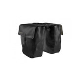 Brooks Brick Lane vintage-inspired water-resistant bike panniers set attached to a bicycle for cycling accessories.