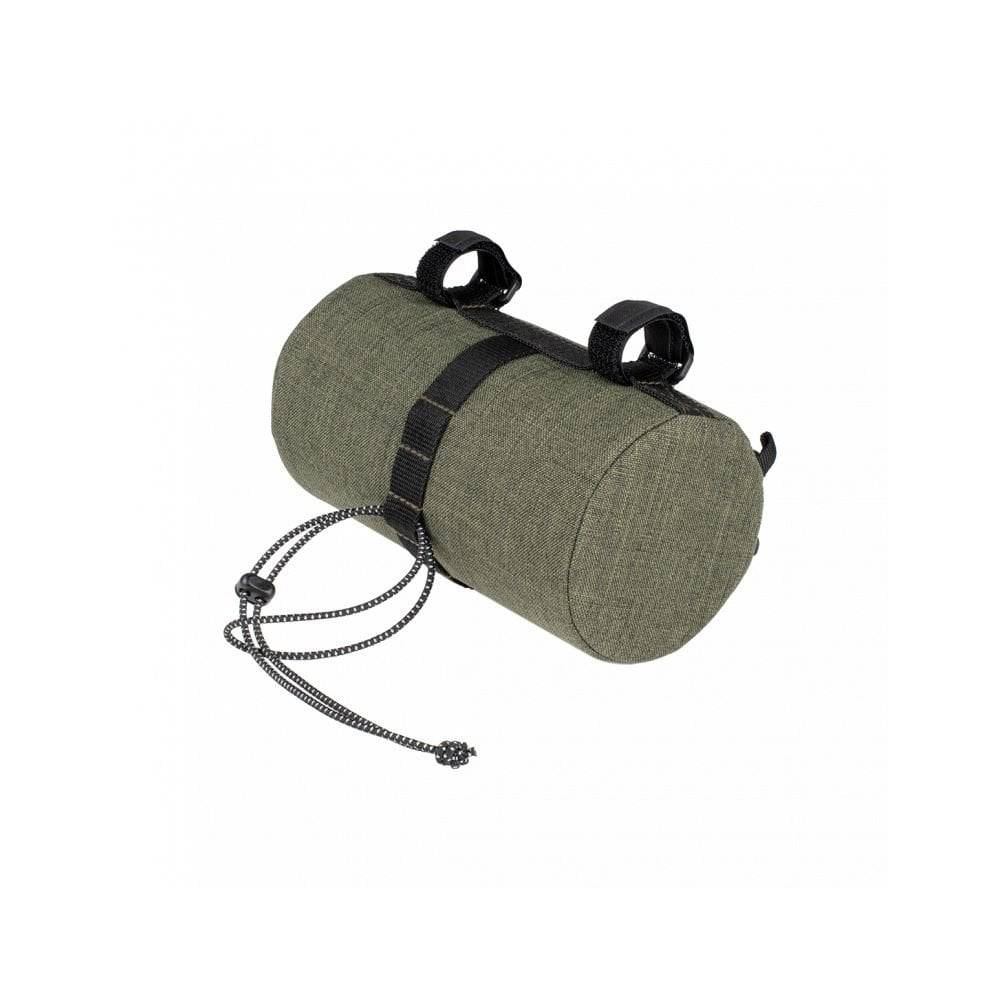Topeak Tubular Barbag 1.5L handlebar bag with shock-absorbing foam and Molle straps, designed for cycling accessories.