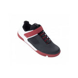 Crank Brothers Stamp Speedlace MTB shoes in black, flat pedal mountain bike footwear with quick-lace system and durable design.