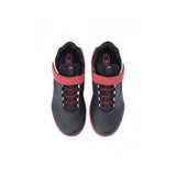 Crank Brothers Stamp Speedlace MTB shoes in black, flat pedal mountain biking footwear with quick laces and durable design.