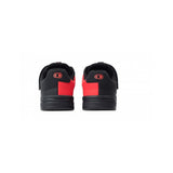 Crank Brothers Stamp Speedlace MTB shoes for flat pedal mountain biking, featuring black and gray design with breathable mesh uppers.