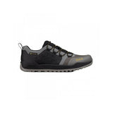 Fizik Terra Ergolace GTX waterproof flat MTB shoes with Vibram outsole, showing the durable hiking-style design and waterproof material.
