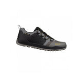 Fizik Terra Ergolace GTX waterproof flat MTB shoes with Vibram outsole, shown with breathable fabric and rugged sole for mountain biking.