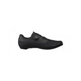 Fizik R4 Tempo Overcurve road cycling shoes with BOA closure and carbon outsole, shown from side angle.