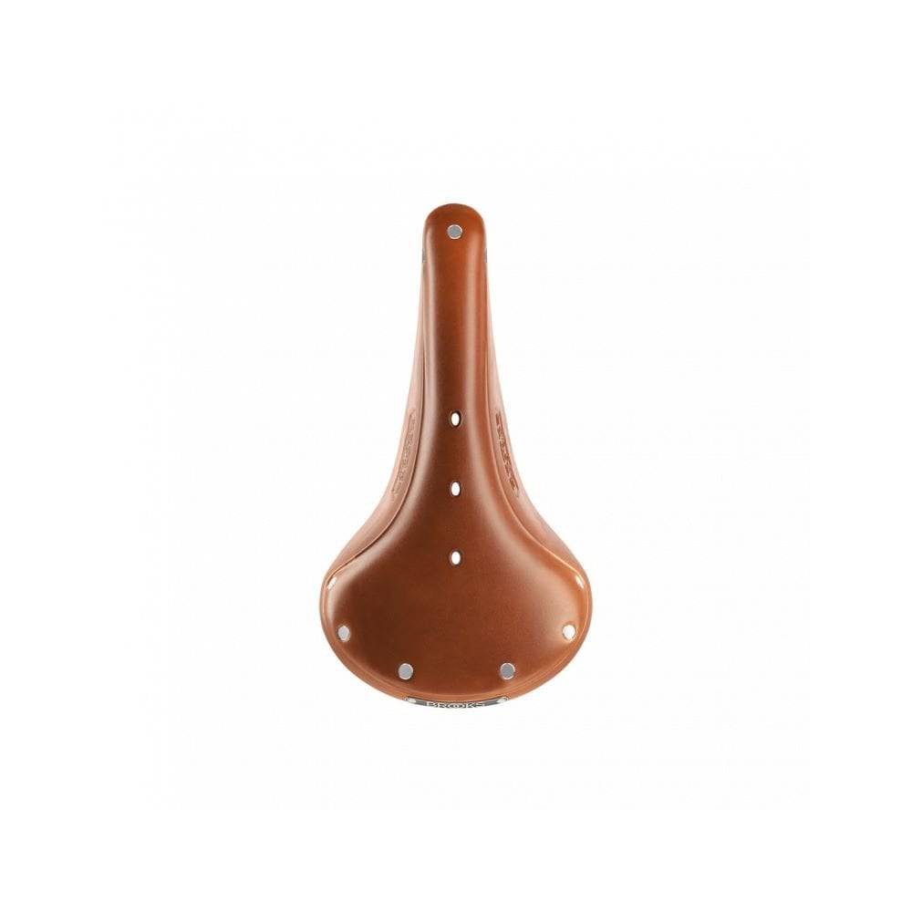 Brooks B17 Narrow bike saddle for sporty riders, lightweight and durable bicycle seat with leather cover and narrow design.