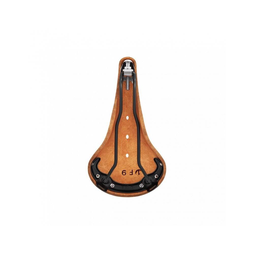 Brooks B17 Narrow saddle for sporty cycling, lightweight and durable bike seat designed for comfortable riding.