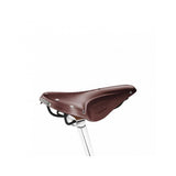 Brooks B17 Narrow saddle for sporty riders, lightweight and durable bike seat designed for comfortable cycling.