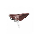 Brooks B17 Narrow Carved Bike Saddle with pressure-relieving cut-out, ergonomic design for cycling comfort