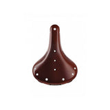 Brooks B17 Short Ladies Bike Saddle with steel rails, ergonomic design for women’s cycling comfort and support.