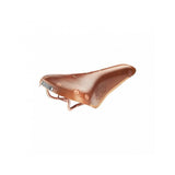 Brooks B17 Special leather bicycle saddle with steel rails, showcasing its classic design and high-quality craftsmanship.