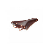 Brooks B17 Special leather bicycle saddle with steel rails, designed for comfortable cycling and classic style.