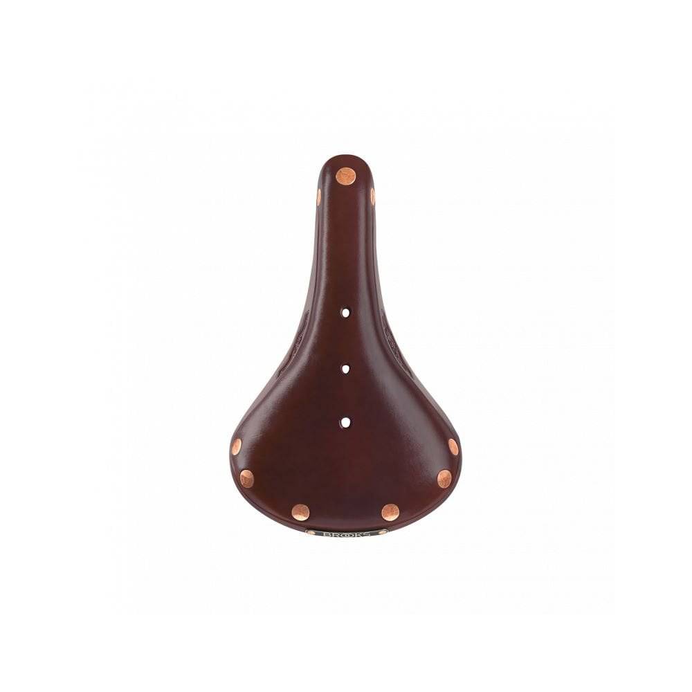Brooks B17 Special leather bicycle saddle with steel rails, designed for comfortable cycling and durability.