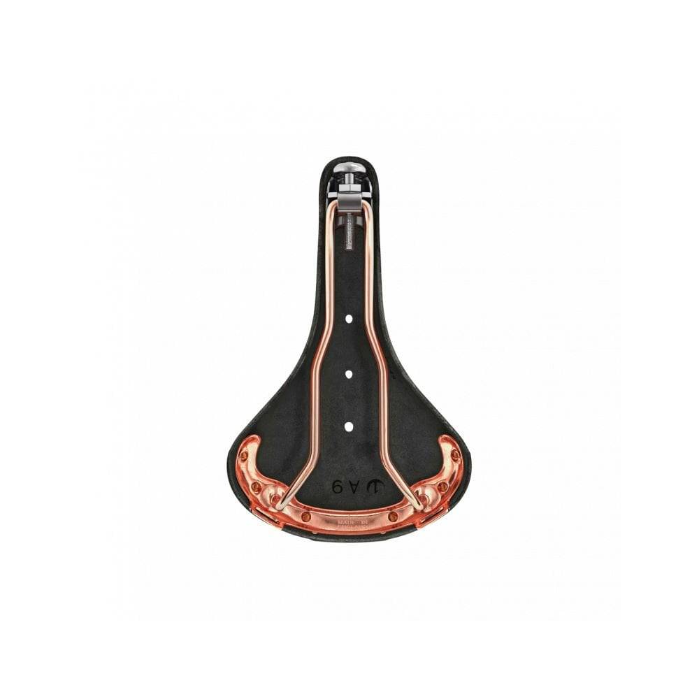 Brooks B17 Special leather bicycle saddle with steel rails, designed for comfortable cycling and durable performance.