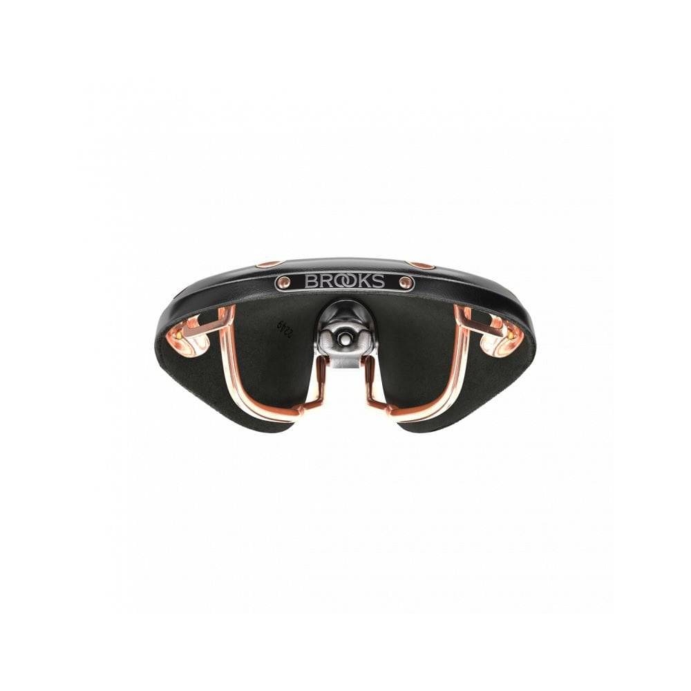 Brooks B17 Special leather cycling saddle with steel rails, designed for comfortable riding and durable bike component.