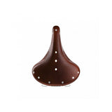 Brooks B66 saddle for touring and city bikes with dual black steel rails, unisex design, bicycle component.