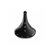 Brooks B66 saddle for touring and city bikes, unisex design with black steel rails, durable and comfortable bike component.