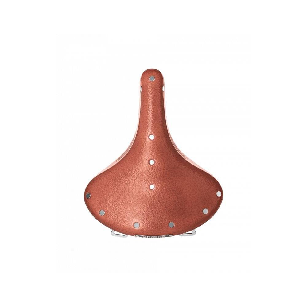 Brooks B67 Ladies Saddle with Coil Spring Suspension for comfortable bike riding, showcasing the leather saddle and spring support.