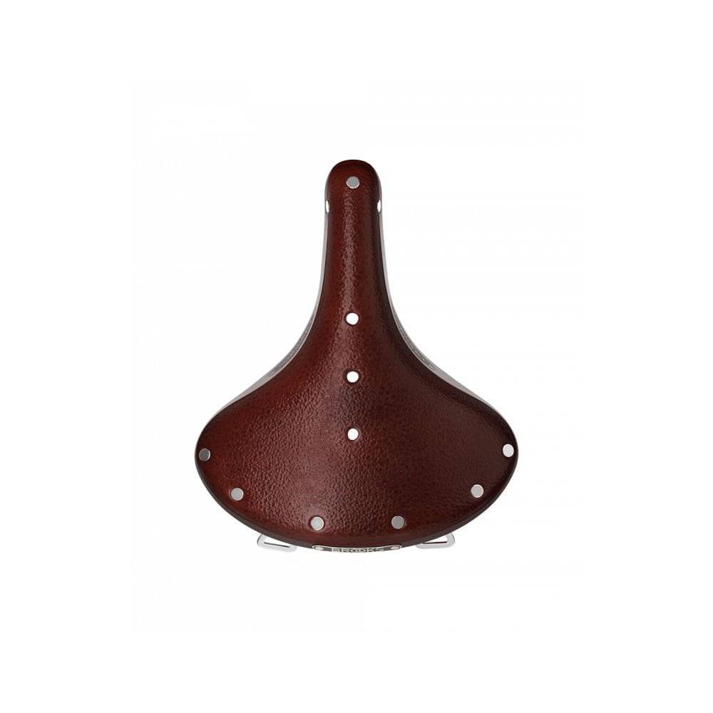 Brooks B67 Short Ladies Saddle with coil spring suspension for comfortable cycling, designed for women’s bikes.