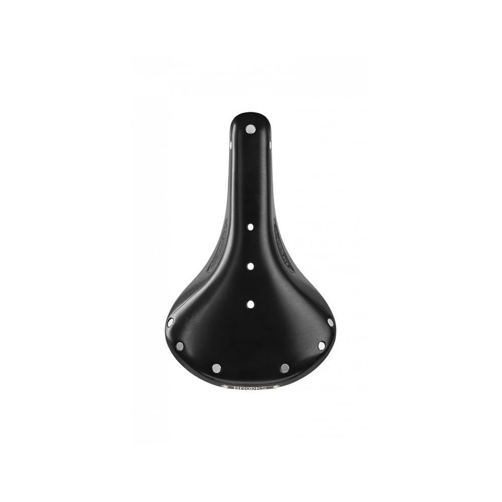Brooks Flyer saddle with sprung suspension designed for mountain biking and long-distance cycling comfort.