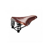Brooks Flyer Short Saddle for women, designed for long-distance and mountain biking, with ergonomic comfort and durable construction.
