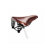 Brooks Flyer Short Saddle for women, designed for long-distance and mountain biking, with cushioned comfort and durable construction.