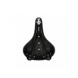 Brooks Flyer Short Saddle for women, designed for long-distance and mountain biking, featuring ergonomic comfort and durable construction.
