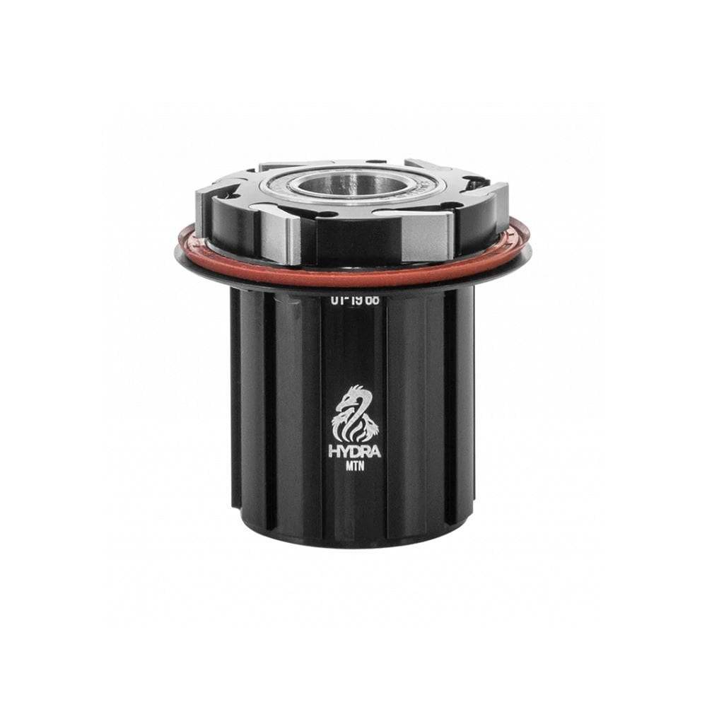 Crankbrothers Synthesis freehub body for I9 Hydra and 1/1 wheels, compatible with HG XD Micro Spline mountain bike components.