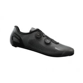 Trek RSL road cycling shoes in black with lightweight, comfortable design and sleek performance features.