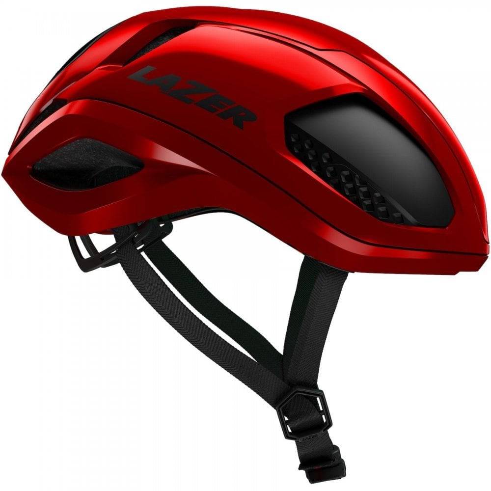 Lazer Vento KinetiCore aerodynamic cycling helmet with ScrollSys fit system, lightweight design, and ventilation for cyclists.