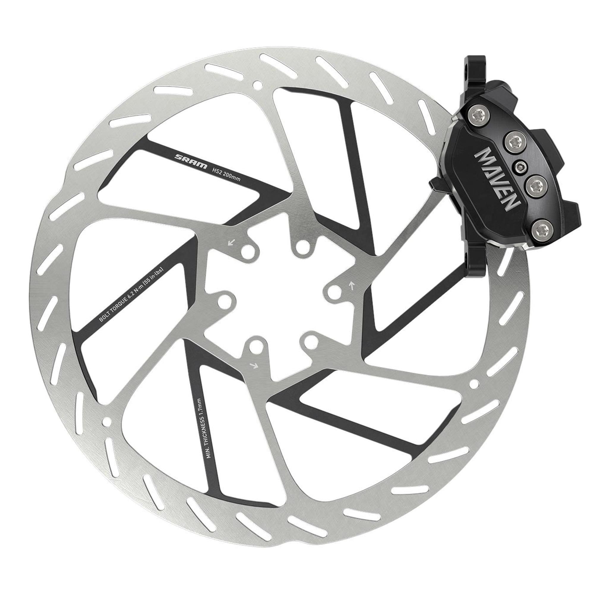 Sram Maven Silver Stealth Brakes