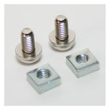 Shimano DU-EP800 bolt and nut set for hub components, pack of 2, genuine Shimano spares for bicycle maintenance.