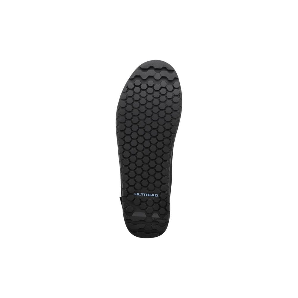 Shimano GF4 gravel shoes with ULTREAD® grip for flat pedals, lightweight breathable cycling footwear for gravel riding.