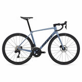 Giant TCR Advanced 0 Di2 road bike with Shimano 105 electronic shifting and aerodynamic frame design.