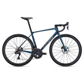 Giant TCR Advanced Pro 0 Di2 road bike with Shimano Ultegra Di2 electronic groupset, featuring lightweight frame and aerodynamic design.