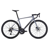 Giant TCR Advanced Pro 0 Di2 road bike with Shimano Ultegra Di2 electronic groupset, sleek frame and racing handlebars.