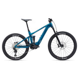Giant Trance X Advanced E+ Elite 2 2024 e-mountain bike with Shimano SLX drivetrain, featuring a sleek frame and mountain bike tires.
